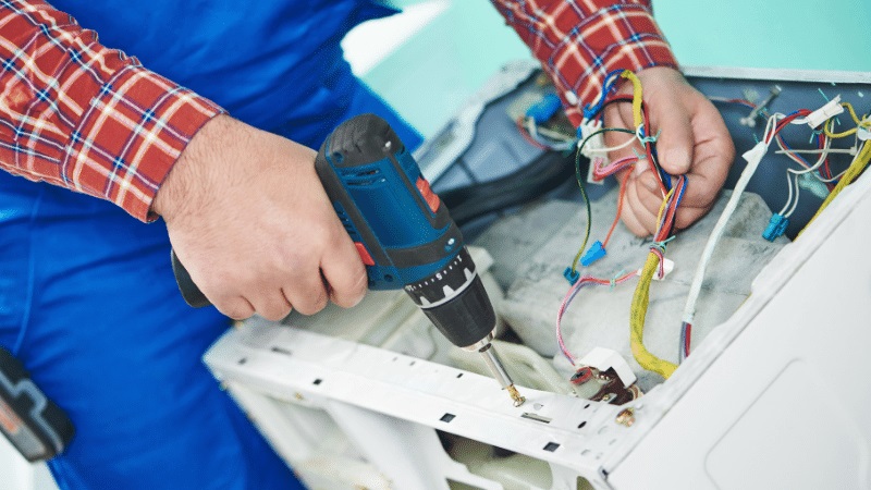 Soma Finlux Finlux çamaşır makinesi kart tamiri – Su almama arızası orijinal parça ile giderildi. - Teknik servis örneği